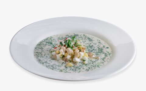 Окрошка з куркою Окрошка з куркою